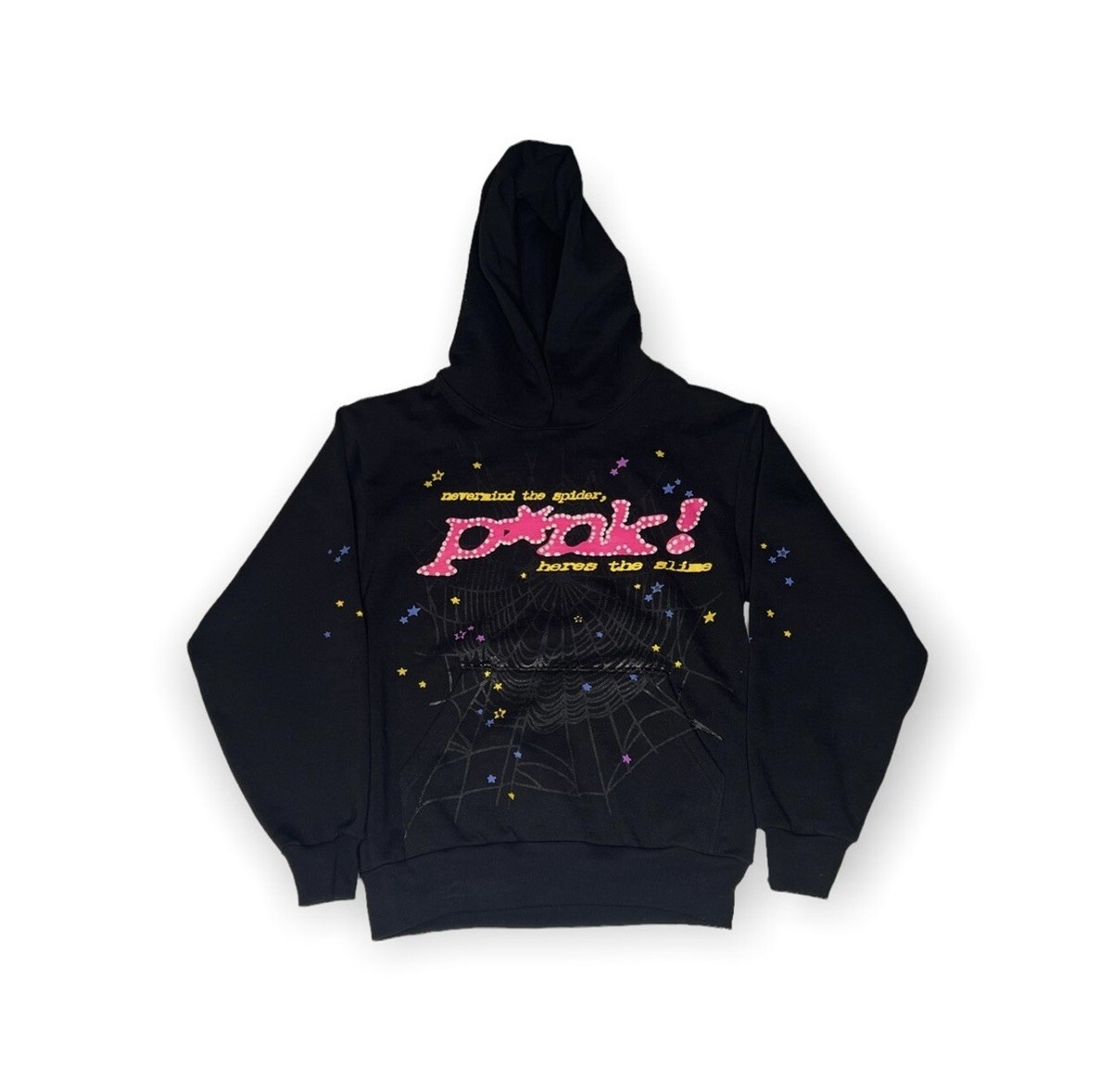 Bluza z kapturem Sp5der Worldwide P*nk czarna rozm. XL | eBay