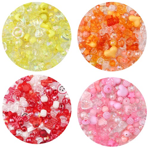 US Fruit Flower Polymer Clay Beads Charm DIY Bracelet Making 120g/4.2-8.4oz - Bild 6 von 21