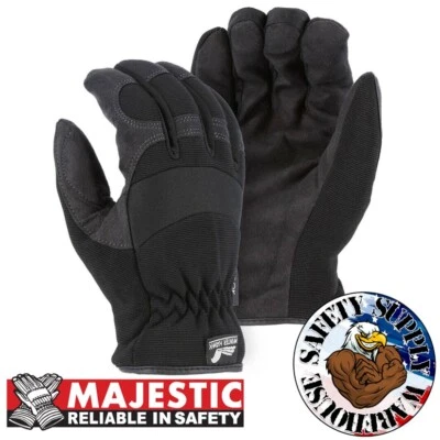 Majestic® (Windproof) Winter Hawk Insulated Mechanics Gloves 2136BKH