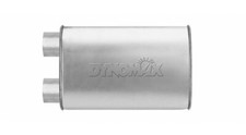DynoMax Performance Mufflers Super Turbo Offset / Offset Aluminized 2.5" 17676