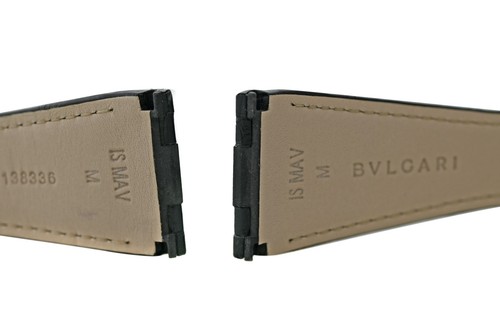 Bvlgari Bulgari Octo 100138336 Medium Alligator Black 28MM x 18MM Strap - Picture 3 of 5