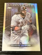 2022 Topps Chrome Brandon Crawford Stars of MLB