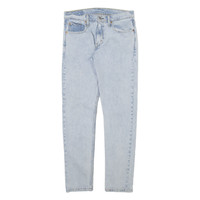 LEVI'S 512 Jeans Mens Blue Slim Tapered Acid Wash W30 L32