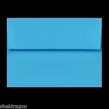 25 A6 ENVELOPES for 4.5x6.2 Cards Invitation Announcement  Turquoise BRITE BLUE