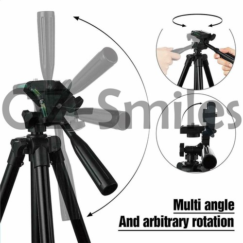 Adjustable Camera Tripod Mount Stand Holder for iPhone 12 Pro SE Max Samsung S20 - Picture 8 of 12