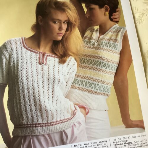 Twilleys Tops in Cotton knitting & crochet pattern book B323. 27 designs, women - Picture 9 of 24