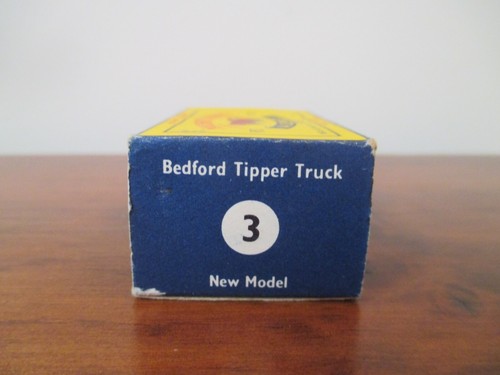 Matchbox Regular Wheels No.3 Bedford Tipper Truck. Boxed - Picture 14 of 16