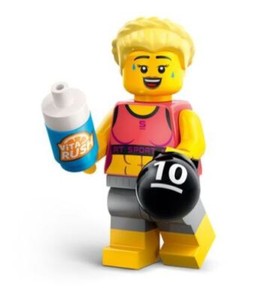 LEGO Lady of the brave lion knights Königin Minifigur Cas568 aus 10305