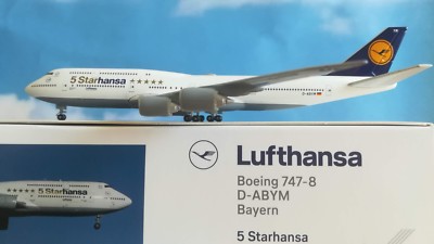 Herpa Wings 1//500 lufthansa boeing 747-8i /"starhansa/" D-abym /"Baviera/" 531504