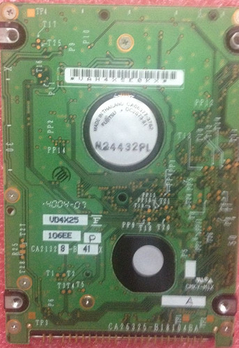 Fujitsu 60 GB Internal 5400 RPM 2.5" MHT2060AH HDD Laptop IDE Hard Drive - Picture 2 of 2