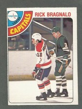 1978-79 O-Pee-Chee OPC Hockey Rick Bragnalo #308 Washington Capitals NM/MT **3