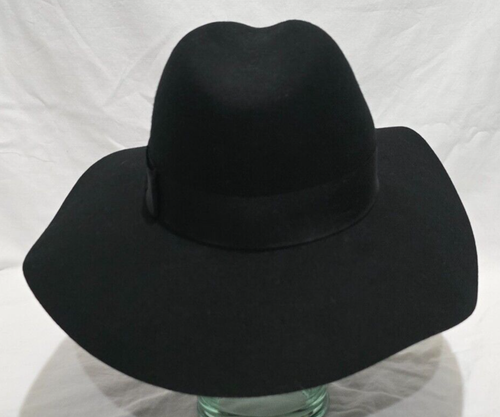 Brixton Wool Felt 3 7/8" Brim Fedora Hat - Black - Sz S/7* - Picture 4 of 8