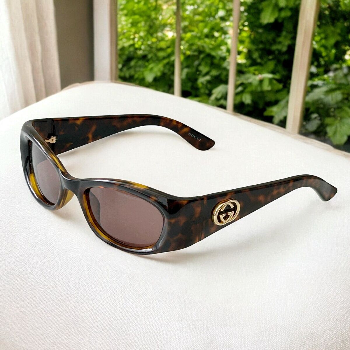 GUCCI Vintage 2000 Y2K Tortoiseshell GG 2968/S Sunglasses GUCCI Vintage 2000 Y2K Tortoiseshell GG 2968/S Sunglasses