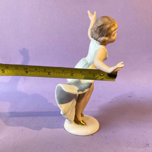 Wallendorf porcelain figurine dancer ballerina probably Kurt Steiner design - Picture 13 of 13