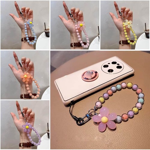 Handmade Cellphone Straps Bead Lanyard Lanyard for Keys Mobile Phone Chain