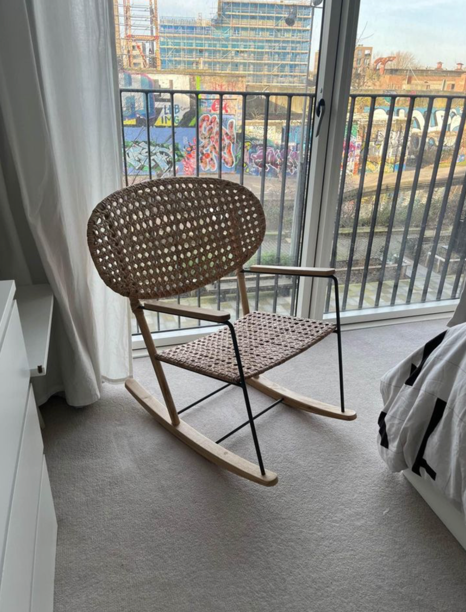 IKEA GRÖNADAL rocking chair in mint condition | eBay UK