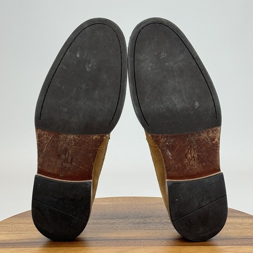 Mens Cole Haan Brown Leather Dressy Comfort Wingtip Oxfords Shoes Size 10.5 M - Picture 7 of 11