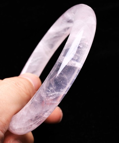 Natural Rose Quartz Madagascar Crystal Bangle Inner Diameter 64.7mm