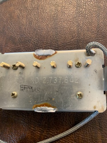 Juego de pastillas Humbucker Gibson Les Paul Custom T-Top 1974-1976 “Williamsville” - Imagen 4 de 6