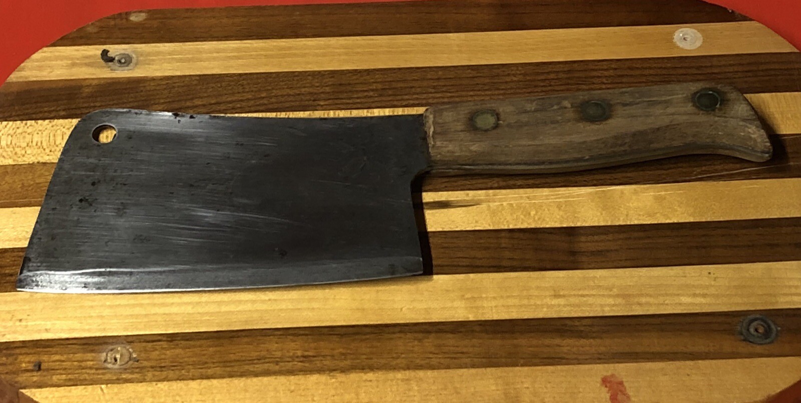 Vintage 6” Meat Cleaver COAST CUTLERY CO. PORTLAND, OREGON eBay