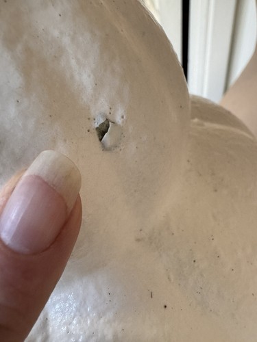 Mid Century Pottery Glaze Beehive Moroccan Exotic Swag Pendant Pierced Light - Picture 6 of 15