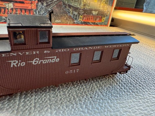 🚂 Sn3 GAUGE - D &RGW LONG CABOOSE #0517 -BUILT⚡WH791 - Picture 6 of 7