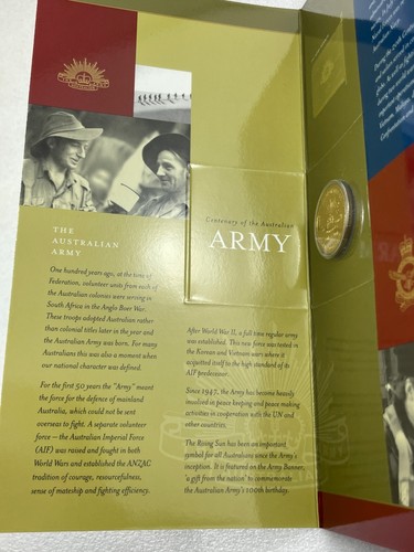 2001 Anniversaries of the Australian Defence Force - $1 Uncirculated 3 Coin Set - Imagen 4 de 9