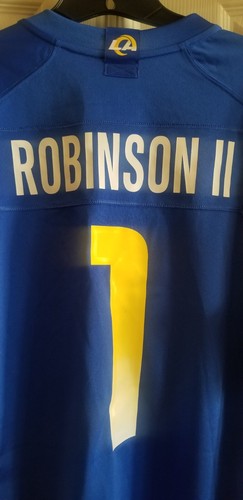 Los Angeles Rams Jersey "Official On The Field" XL Blue Size Small - Picture 7 of 9