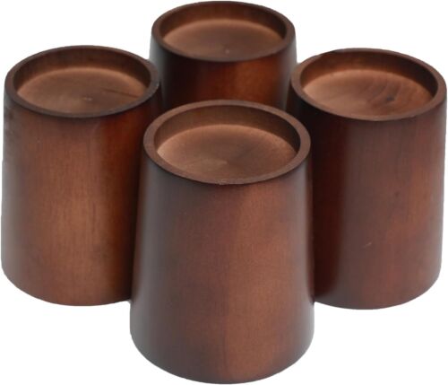 Versatile Tapered 5-Inch Wooden Risers - Elevate Beds, Sofas, Tables & More - Picture 3 of 8