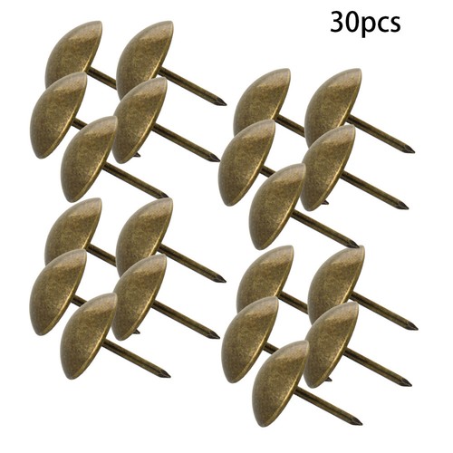19 x 23 mm Rundkopf Ziernägel Antik Polster Tack Möbelnägel Eisen - Bild 9 von 19