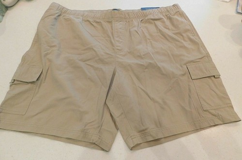 Pantalones Cortos Carga Croft & Barrow Cintura Elástica Tostados Grandes y Altos Para Hombre Talla 50 Nuevos con Etiquetas  - Imagen 1 de 7