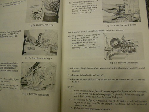 1974 Subaru 1400 5 Velocidad Servicio Reparación Tienda Manual Fábrica OEM Libro - Imagen 7 de 8