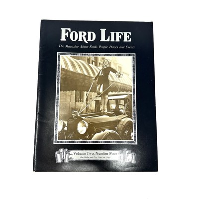 Ford Life Magazine Book Vol 2 Number 4 Cars People Places Events July Aug 1972