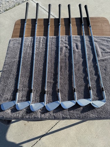 Nicklaus Air Bear Pro Carbon Irons #3-#9 CrankShaft Shock Shield Steel Shafts - Picture 12 of 20