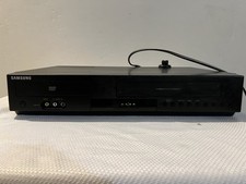 Samsung V9800 DVD Player and VCR Combo in Black No Remote - Tested