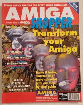 Amiga Shopper 7 / 1993 - July - Issue 27 - Britisches Computer-Magazin - Z1