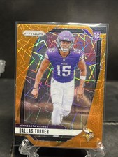 2024 Panini Prizm - Rookies Dallas Turner #324 Lazer Prizm (RC)