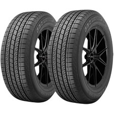 (QTY 2) LT225/75R17 Yokohama Geolandar H/T G056 116S Load Range E Tires