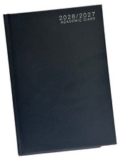 Image of A4/A5 Academic Diary 2026-2027 Week to View Hardback Case bound