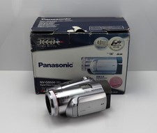 PANASONIC NV-GS500 CAMCORDER BOXED 3CCD MINI DV TAPE VIDEO CAMERA