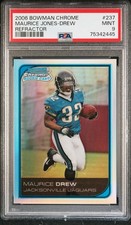 MAURICE JONES DREW 2006 Bowman Chrome RC Rookie #237 Refractor PSA 9 MINT