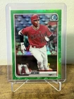 SHOHEI OHTANI 2020 Bowman Chrome Green Refractor /99 #58 Angels MLB Card