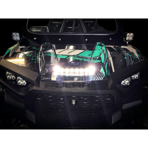 Baja Designs 447073 S8 10 inch LED Light Bar Kit Black for 16-18 Polaris RZR XP - Picture 2 of 11