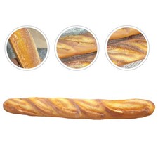 Lifelike PU Fake Baguette Bread Model 45X6X3cm for Bakery Decoration