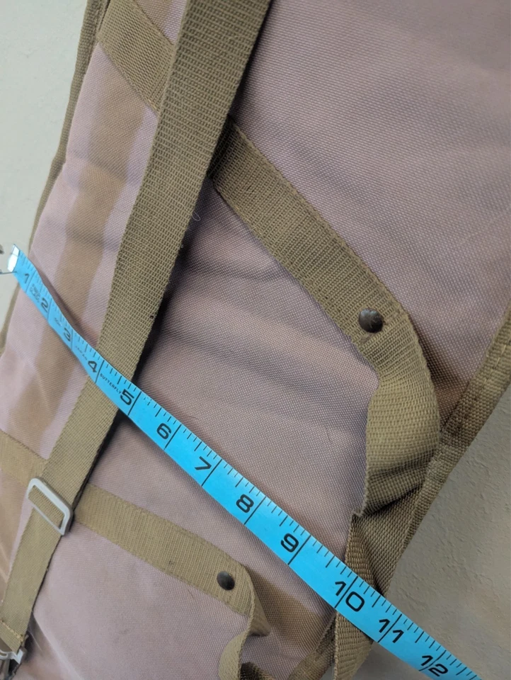 Чехол винтовки поле одиночный 48 «x 10» карман ремень через плечо тактический черный молнии - Изображение 2 из 4