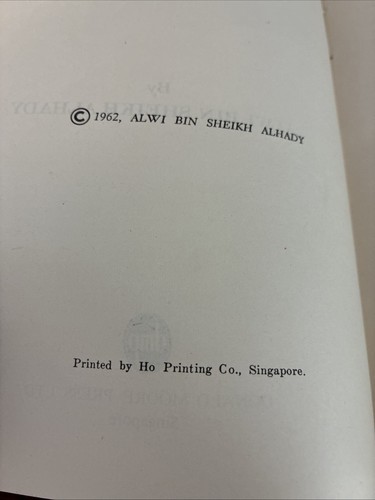 Malay Customs and Traditions Alwi Bin Sheikh Alhady 1967 Donald Moore Singapore - Picture 5 of 7
