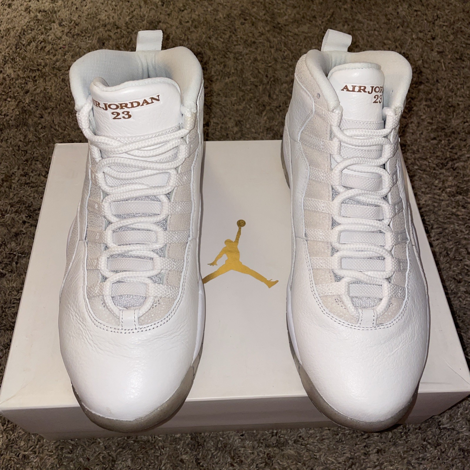 Size 10.5 - OVO x Air Jordan 10 Retro White image 2