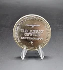 Vintage US Assay Office San Fran CC Eagle Flag One Troy Ounce Fine Silver .999