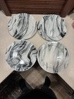 UO Home (Urban Outfitters) Umbra Swirl Pattern Salad Plates - Set of 4