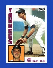 1984 Topps Set-Break #  8 Don Mattingly RC VG-VGEX *GMCARDS*
